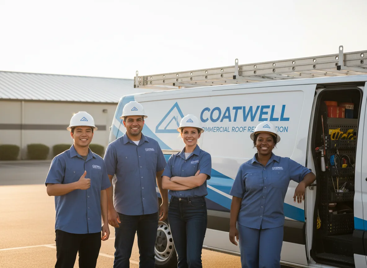 Commercial roof coating company in Ceres, NY
